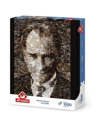Art Puzzle Mustafa Kemal Atatürk (Kolaj Puzzle) 1000 Parça Puzzle