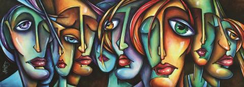 Art Puzzle Those Who Share Sorrow 1000 Piece Panorama Puzzle