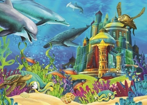 Art Kids Puzzle Подводный замок 150 деталей