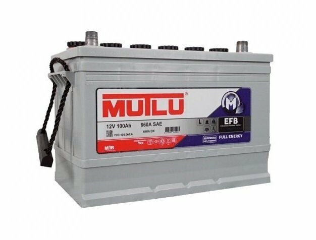 12 Volt 100 Ah Mutlu Full Energy (K20) 640EN