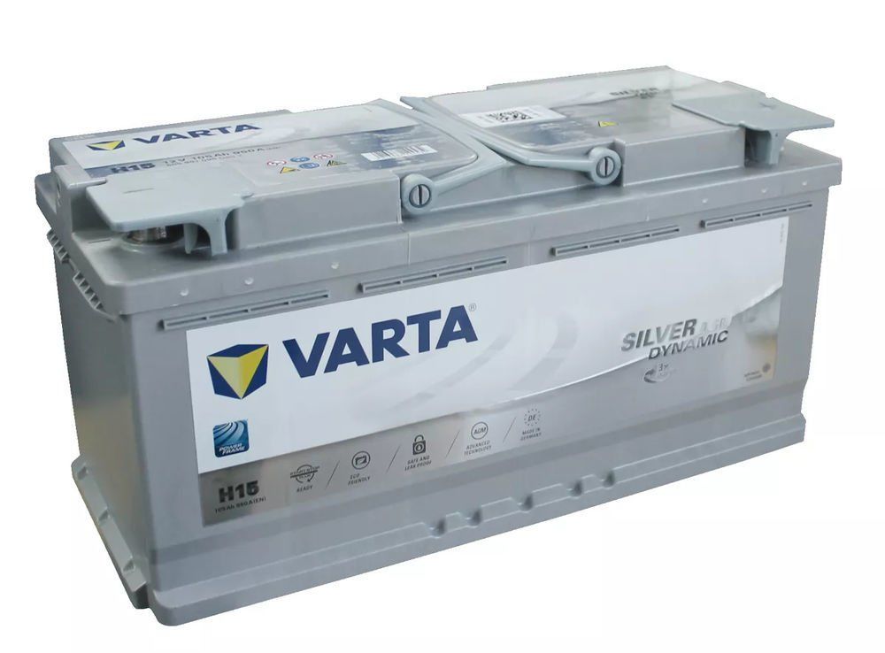 105 Ah Varta Akü AGM Start-Stop H15 - 950EN