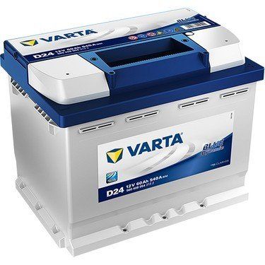 60Ah Varta Akü D48 540EN (Yüksek -Ters Kutup)