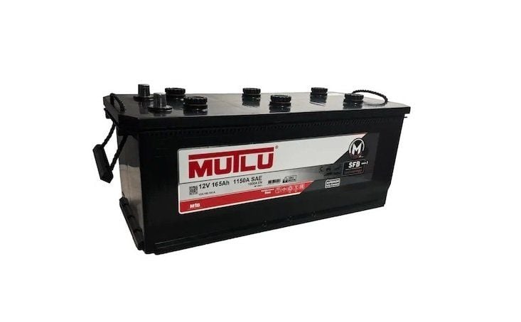 12 Volt 165 Ah Mutlu HD Kamina 1100EN