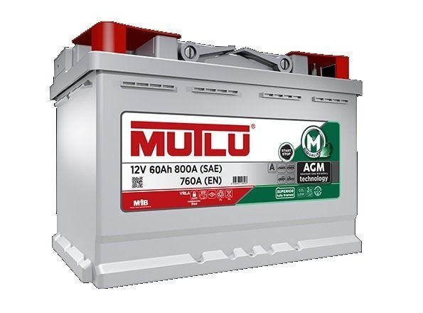 12 Volt 60 Ah Mutlu AGM 680EN