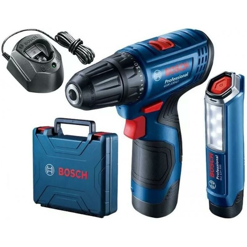 Bosch Gsr 120-lı Akülü Delme Vidalama 2.0 Ah + led