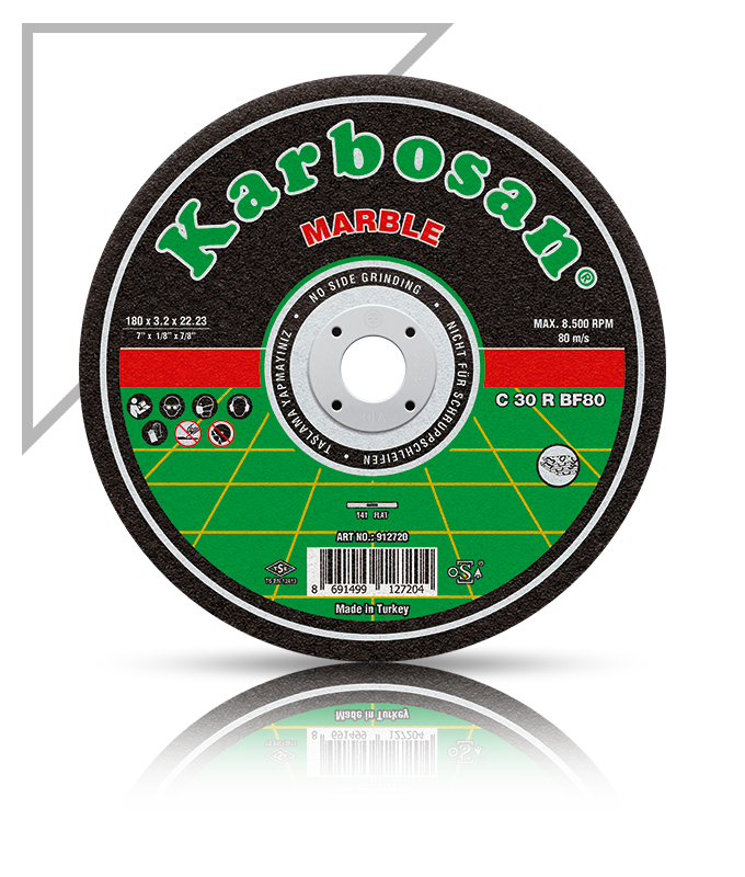 KARBOSAN 912750 MERMER KESME DİSK 230x22,23 mm