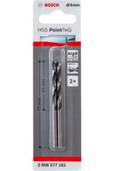Bosch Hss-Pointtec 4.0mm 2'li Paket