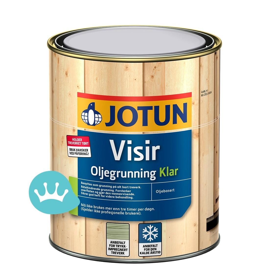 JOTUN VISIR OLJERRUNING KLAR AHŞAP ASTARI 2,7 LT