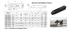 Nr.1290 Merdiven Diş Bağlama Pabucu M 16 - 125