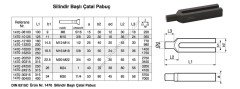 Nr. 1470 Silindir Başlı Çatal Pabuç