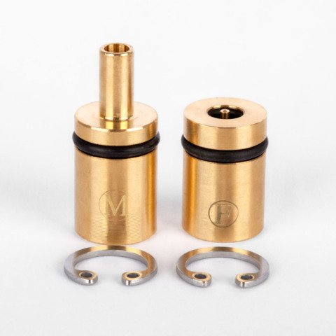 WATER CONNECTOR MALE + FEMALE