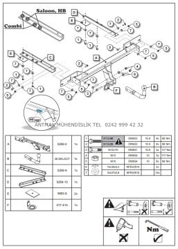 OPEL INSİGNİA 2008-2017 MODEL ARASI ORİS ÇEKİ DEMİRİ