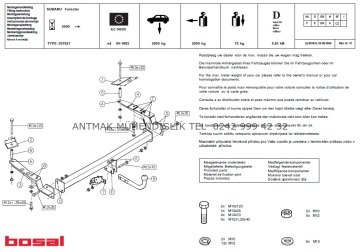 SUBARU FORESTER 2000 MODEL ÜZERİ ORİS ÇEKİ DEMİRİ