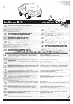 FORD RANGER 2012-2022 MODEL YILLARI ARASI 13 PİNLİ ORİJİNAL ELEKTRİK TESİSATI