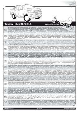 TOYOTA HILUX 2016 MODEL ÜSTÜ 13 PİNLİ ORİJİNAL ELEKTRİK TESİSATI