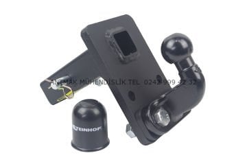 KARE BAĞLANTILI YÜKSEKLİĞİ AYARLANABİLEN ÇEKİ DEMİRİ TOPUZU 50 mm
