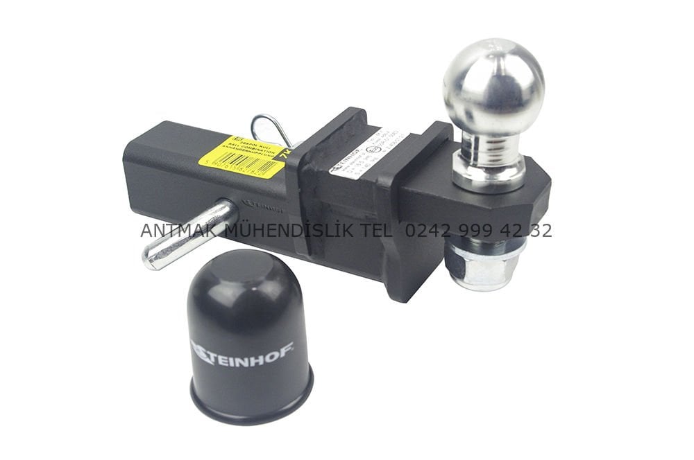 KARE BAĞLANTILI ÇEKİ DEMİRİ TOPUZU KISA TİP 50 mm