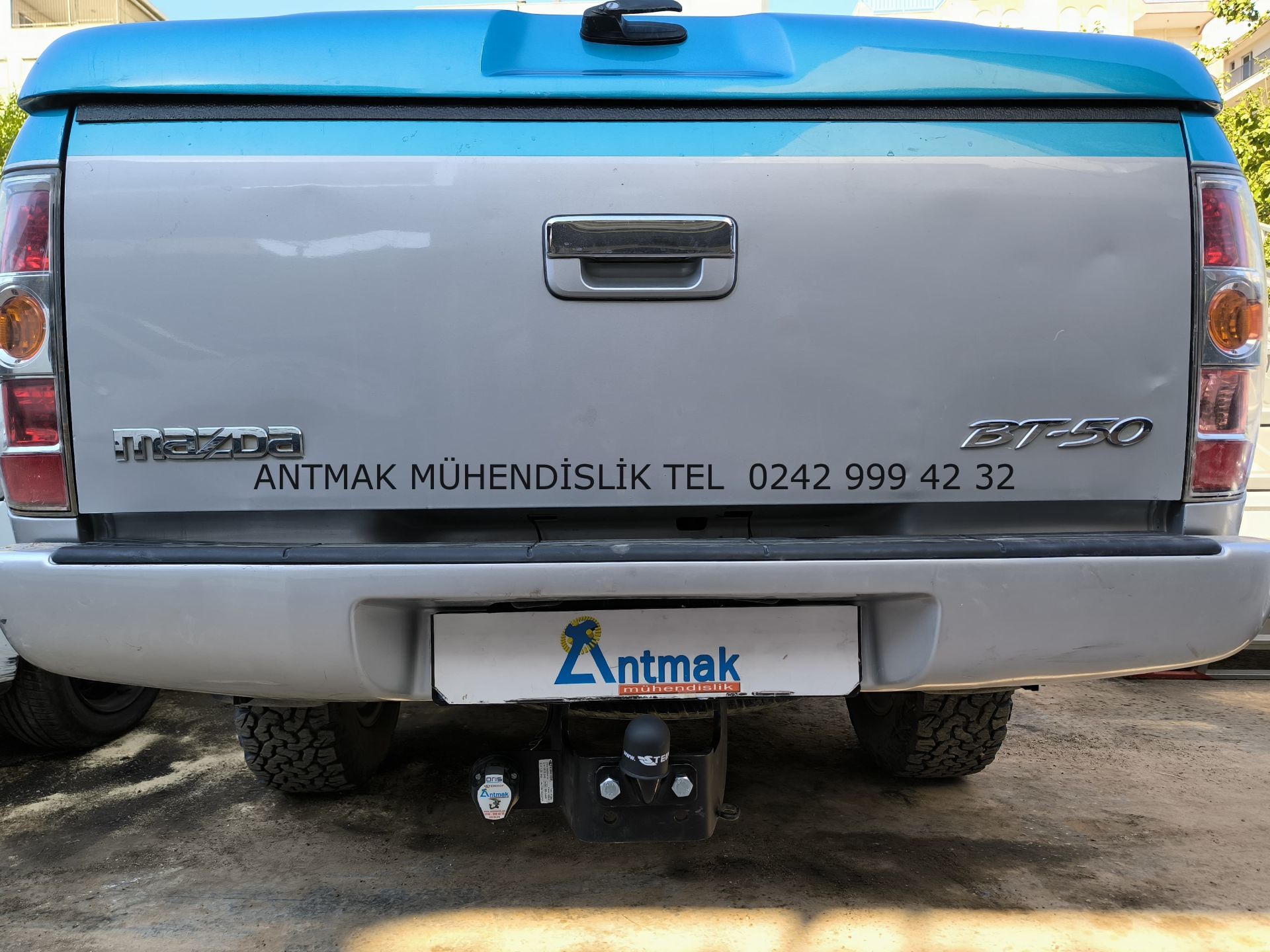 FORD RANGER ( XL, XLT, BORU TİP TAMPONLU DAHİL ) 2012-2022 MODEL ARASI FLANŞLI STEINHOF ÇEKİ DEMİRİ