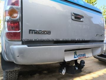 FORD RANGER ( XL, XLT, BORU TİP TAMPONLU DAHİL ) 2012-2022 MODEL ARASI FLANŞLI STEINHOF ÇEKİ DEMİRİ