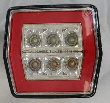 RÖMORK-KARAVAN LED STOP LAMBASI - 4 FONKSİYONLU