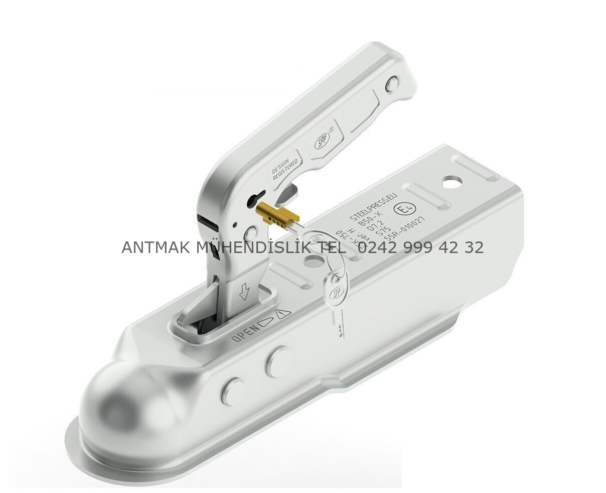 50 MM PROFİLE 750 KG' LIK ANAHTARLI  RÖMORK KARAVAN KAPLİNİ