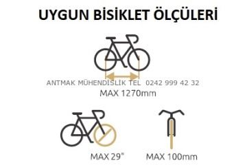 2'Lİ BİSİKLET TAŞIYICI KATLANIR