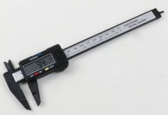 Carbon Fiber Dijital Kumpas Siyah