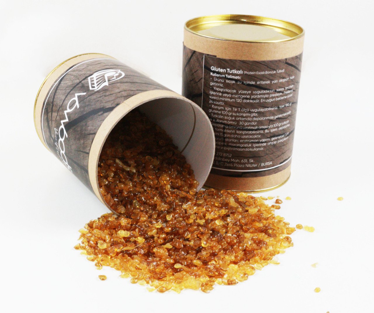 Gluten Tutkalı 500g(Deri Tutkalı,Protein Esaslı Boncuk Tutkal)