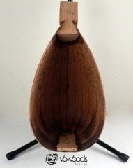 Bağlama Yaprak Tekne Akaju(Maun)(Kurtağzı)