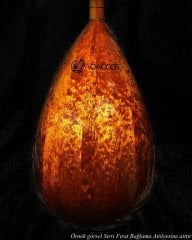 Bağlama YaprakTekne Sapelli Pommele Tip2 (Kurtağzı)
