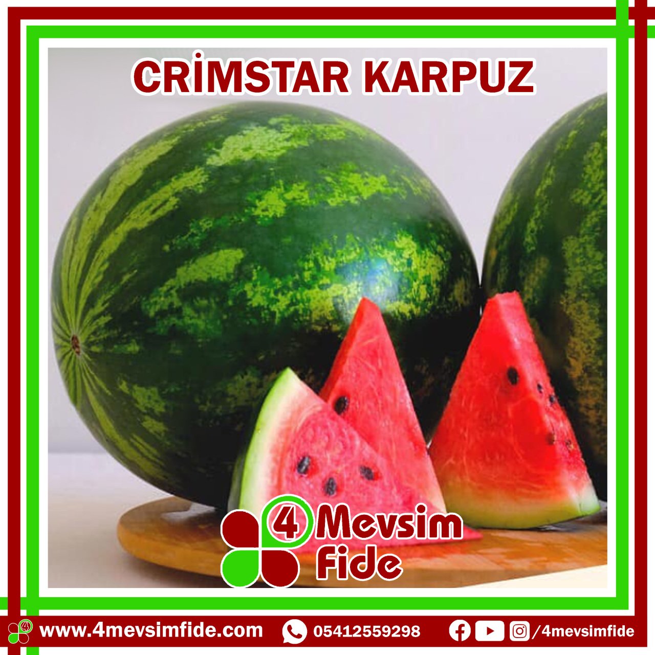 Crimstar F1 Karpuz Fidesi