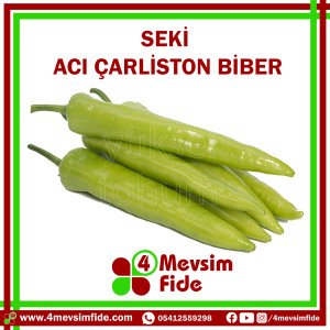 Seki Acı Çarliston Biber Tohumu 1000 Adet