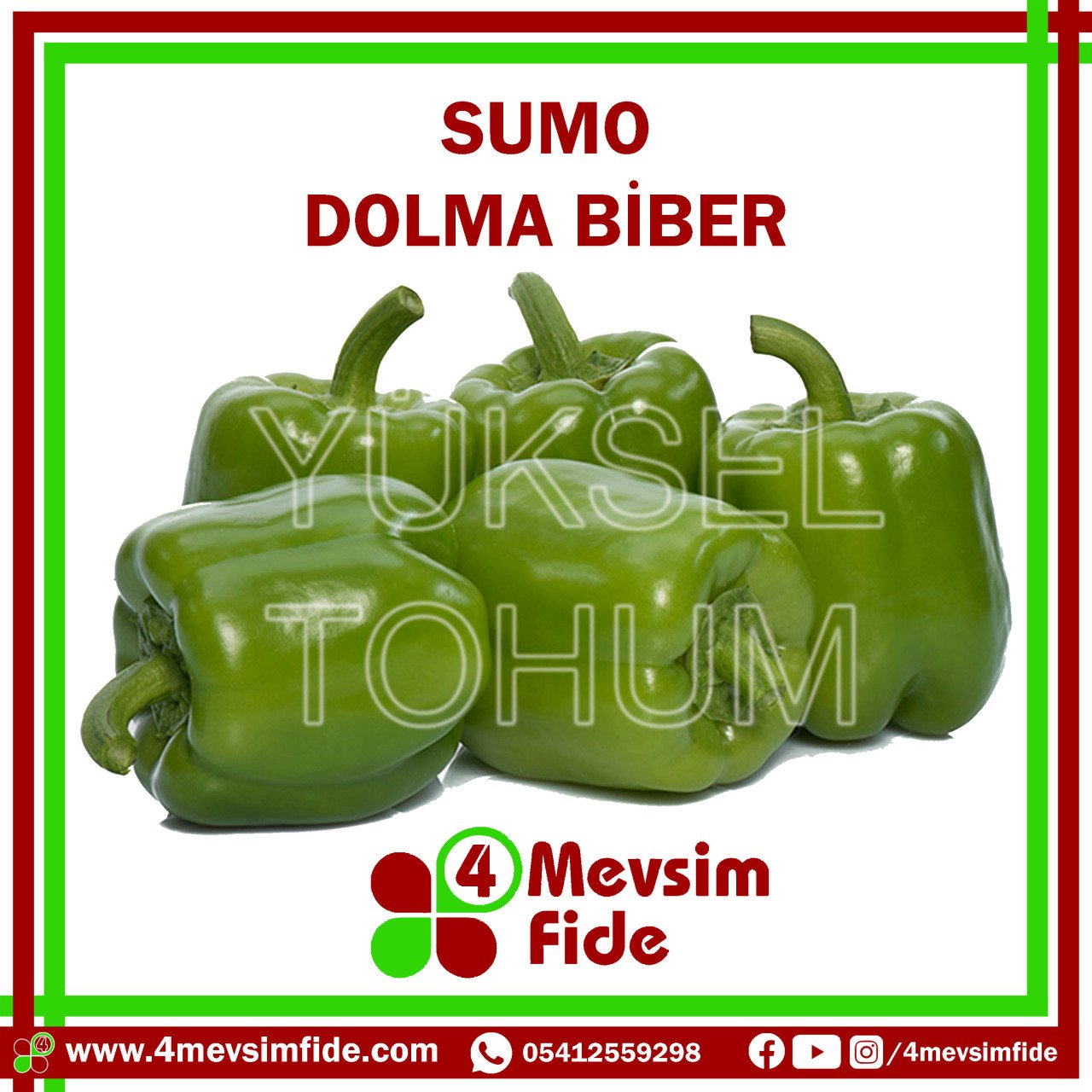 Sumo F1 Dolma Biber Fidesi