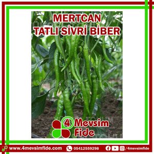 Mertcan Tatlı Sivri Sivri Biber Tohumu 1000 Adet