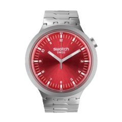 SB07S104G Swatch Big Bold Irony Scarlet Shimmer Erkek Kol Saati SB07S104G