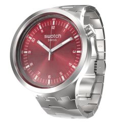 SB07S104G Swatch Big Bold Irony Scarlet Shimmer Erkek Kol Saati SB07S104G