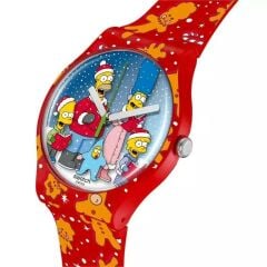 Swatch SUOZ361 Kol Saati WONDROUS WINTER WONDERLAND