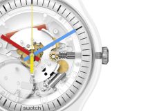Swatch SO29K100-S06 Clearly New Gent Unisex Kol Saati