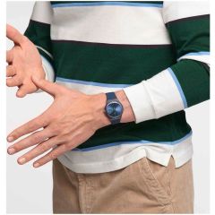 Swatch SO29N704 BLUE REBEL  Kol Saati