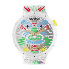 Swatch  DRAGON IN CLOUD  SB05Z102 Kol Saati