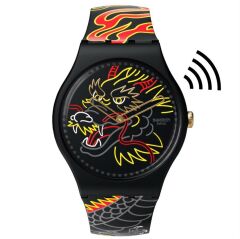 Swatch DRAGON IN WIND PAY! SO29Z137-5300 Kol Saati