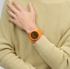 Swatch CRUSHING ORANGE SB05O102 Kol Saati