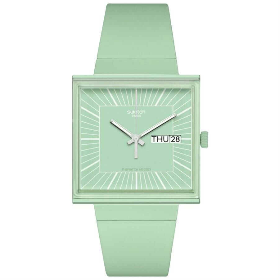 Swatch WHAT IF…MINT? SO34G701 Kol Saati