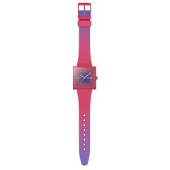 Swatch SQUARELY BERRY SO34R700 Kol Saati