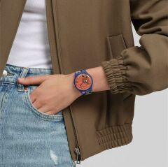 SO29Z136 Swatch Miro's Women & Bird in the Moonlight Unisex Kol Saati SO29Z136