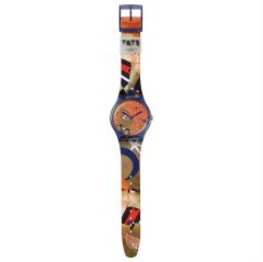 SO29Z136 Swatch Miro's Women & Bird in the Moonlight Unisex Kol Saati SO29Z136