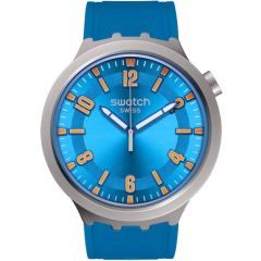 Swatch BLUE IN THE WORKS SB07S115 Erkek Kol Saati