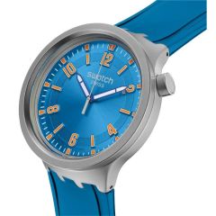 Swatch BLUE IN THE WORKS SB07S115 Erkek Kol Saati