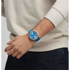 Swatch BLUE IN THE WORKS SB07S115 Erkek Kol Saati