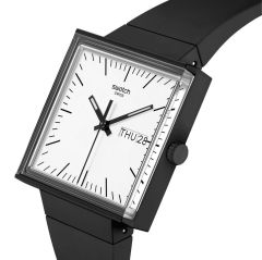 SO34B700 Swatch What If ... Black ?  Kol Saati SO34B700